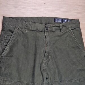WXYZ Mens Stretch Ripstop Loose Fit Cargo Pants Olive Green Size‎ 32x28
